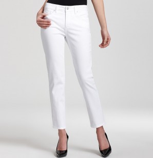 Not Your Daughters Jeans (NYDJ) Alisha Fitted Ankle in White