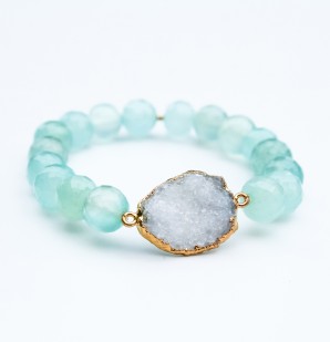 Sonya Renee - Frances Bracelet in Seafoam