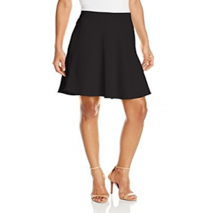 Cooper & Ella Lola A-Line Flip Skirt in Black