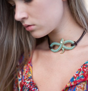 Linda-Levinson-Snake-Necklace