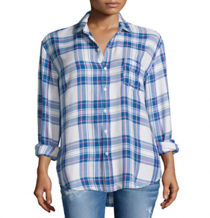 Rails Hunter in White/Blue/Raspberry
