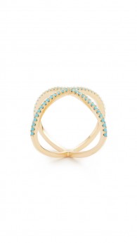 Native_Gem_X_ring_14K_Vermeil_Turquoise_side